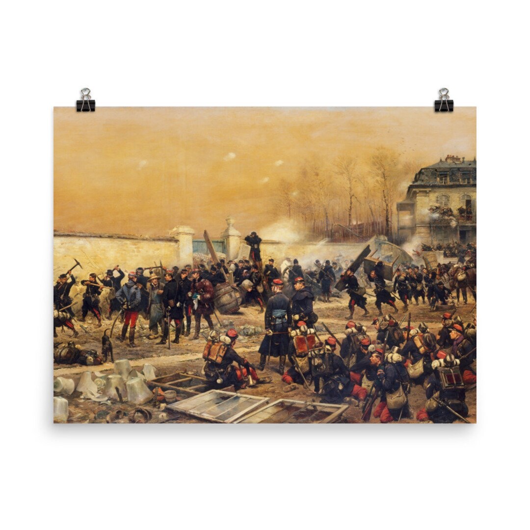 Defence of Rorke's Drift by Alphonse Neuville Poster Print Etsy