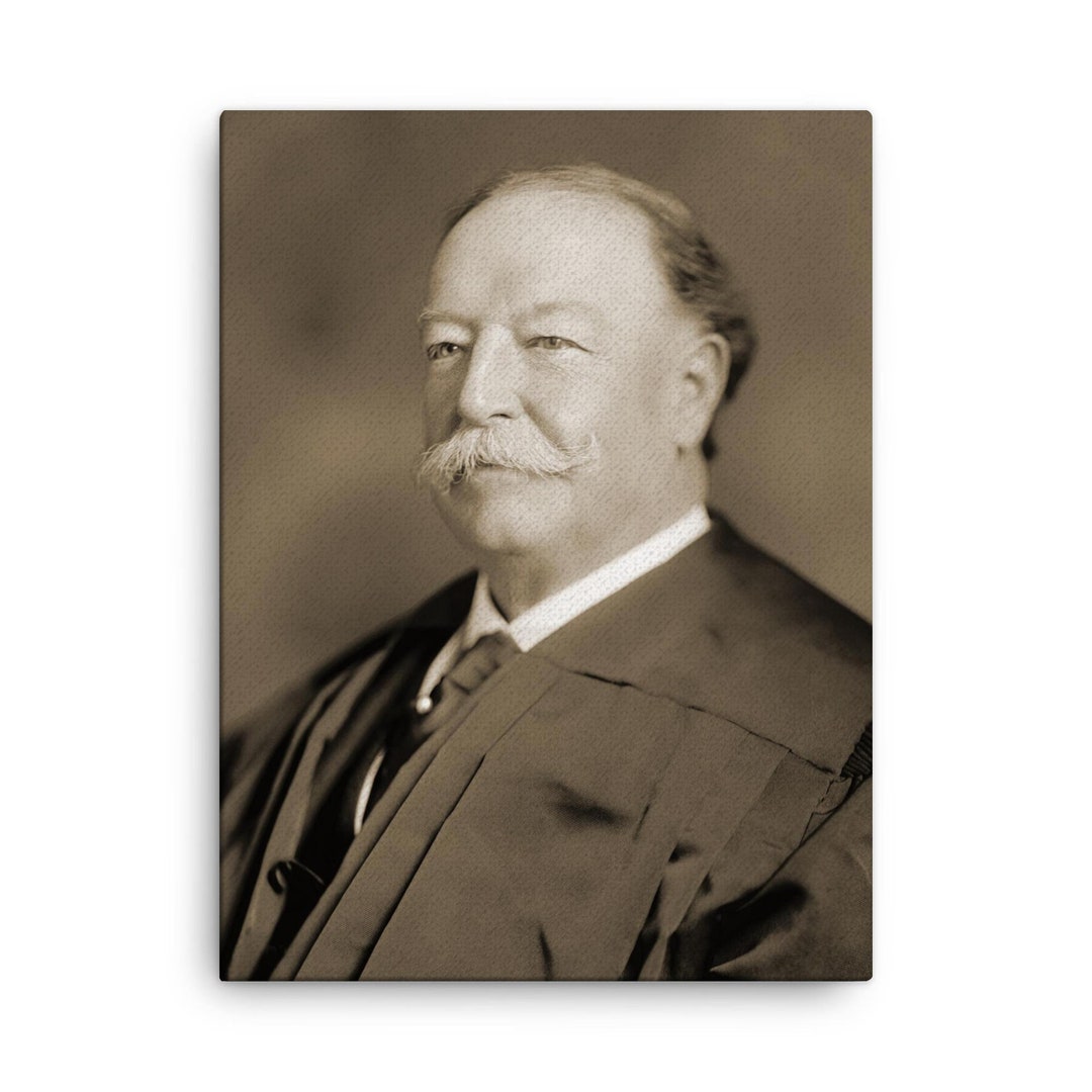 Chief Justice William Howard Taft Canvas Print Canvas Wall Art - Etsy