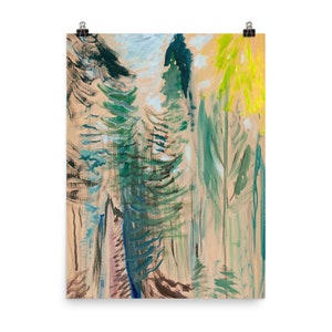 White Cove Forest von Emily Carr Posterdruck