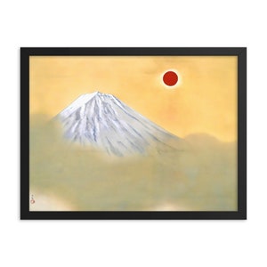Mt Fuji by Yokoyama Taikan Framed Print