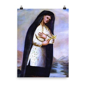 Kateri Tekakwitha Poster Druck