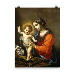 Virgin and Child Poster Print: Renaissance Art Reproduction