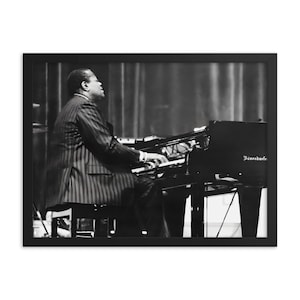 Oscar Peterson Framed Print