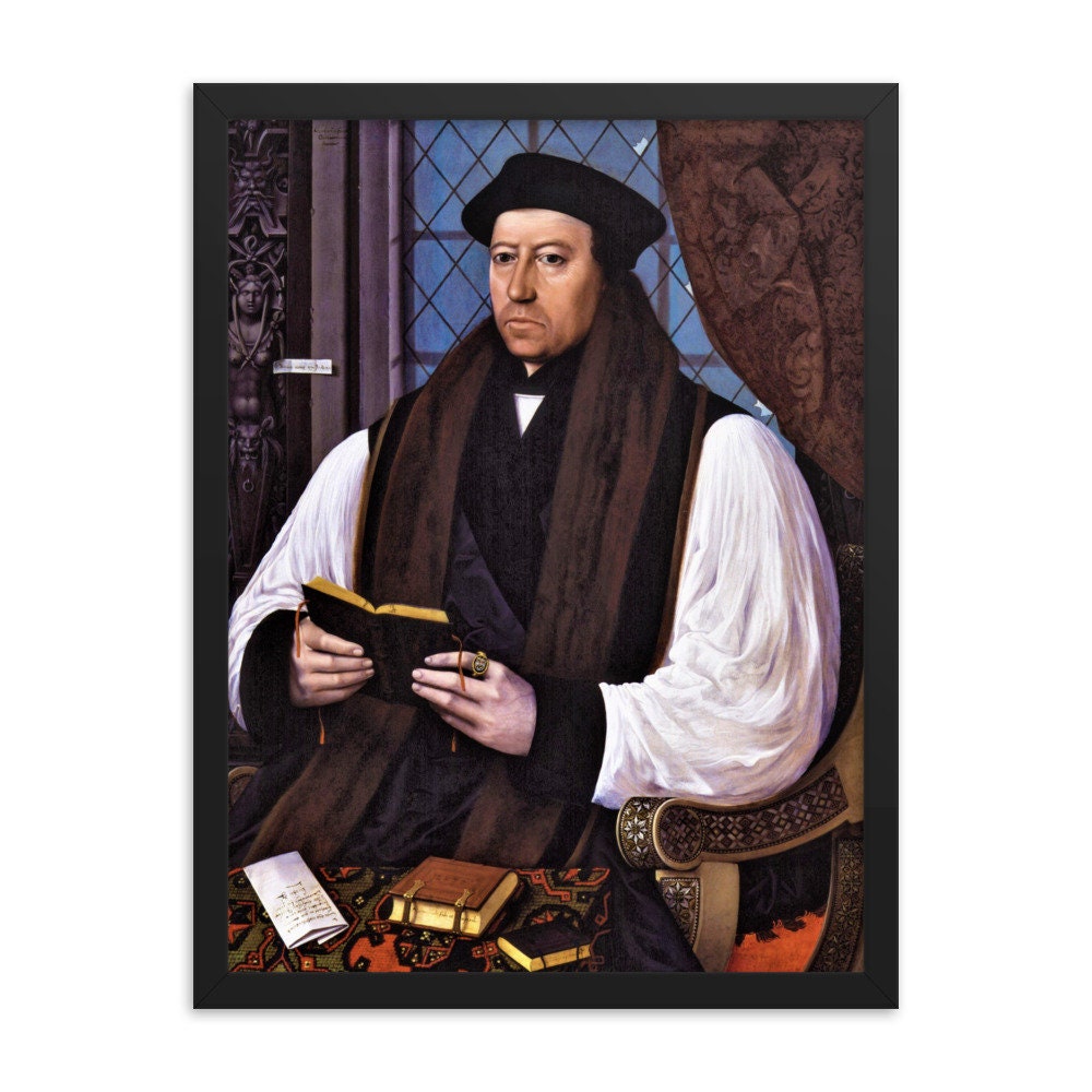 Thomas Cranmer Framed Print