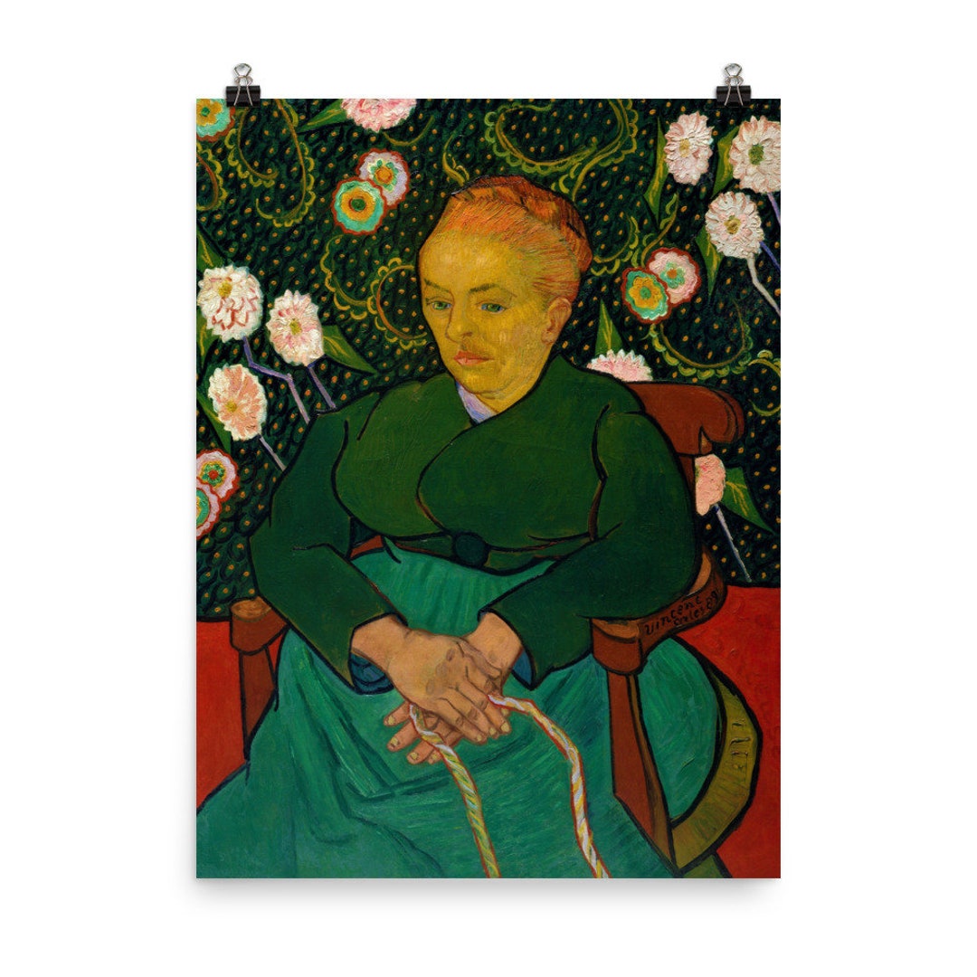 Woman Rocking a Cradle by Van Gogh Poster Print - Etsy