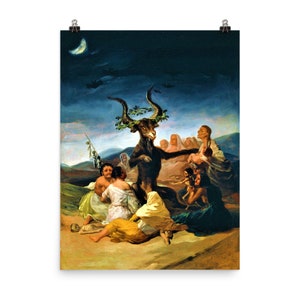 Witches&#39; Sabbath by Goya Poster Print