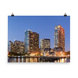 Impression d'affiche de Long Island NYC - superbe art mural de carte détaillée, décoration panoramique emblématique de New York, cadeau parfait pour les amateurs de New York
