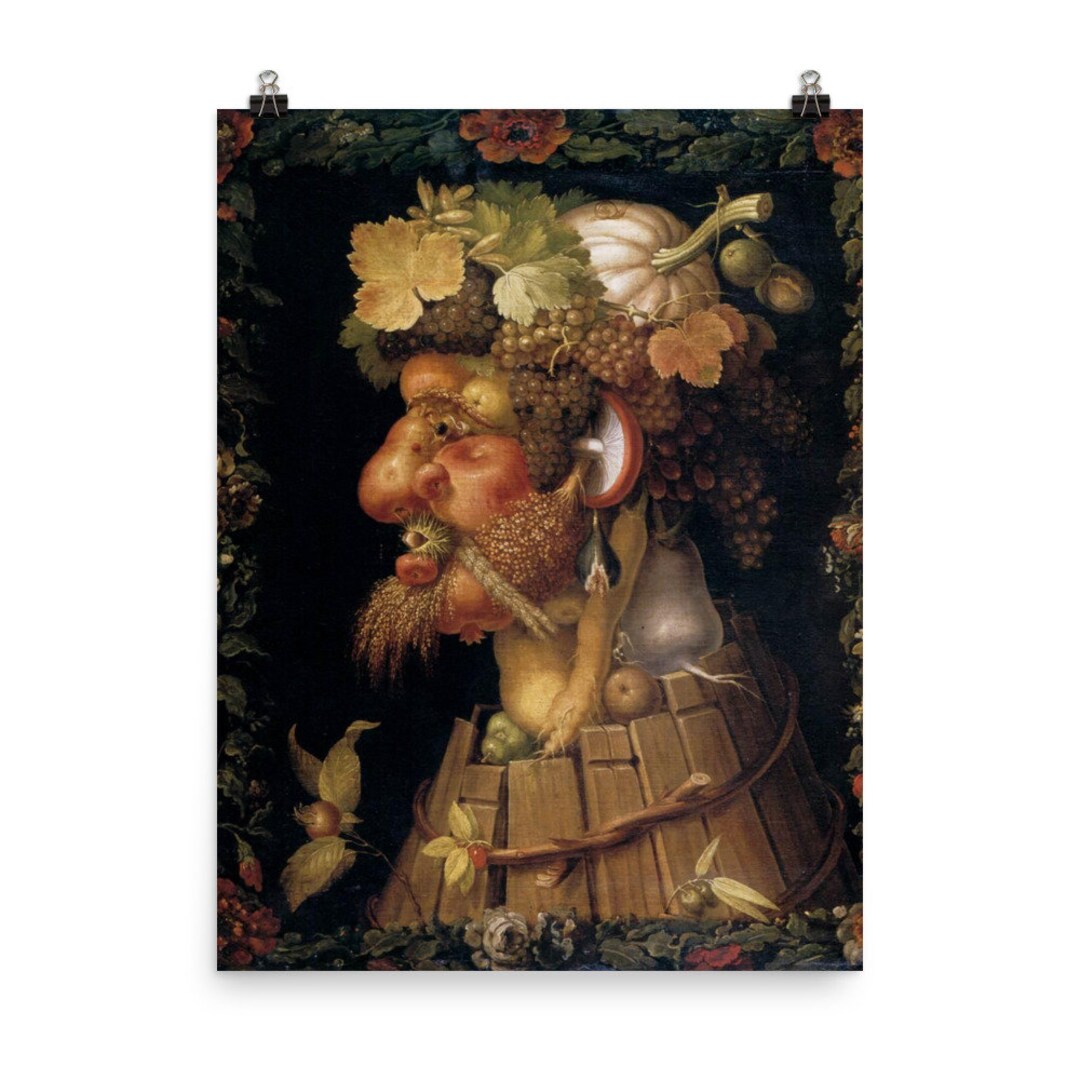 Autumn by Giuseppe Arcimboldo Poster Print - Etsy Canada
