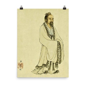 Zhuang Zhou Poster Print