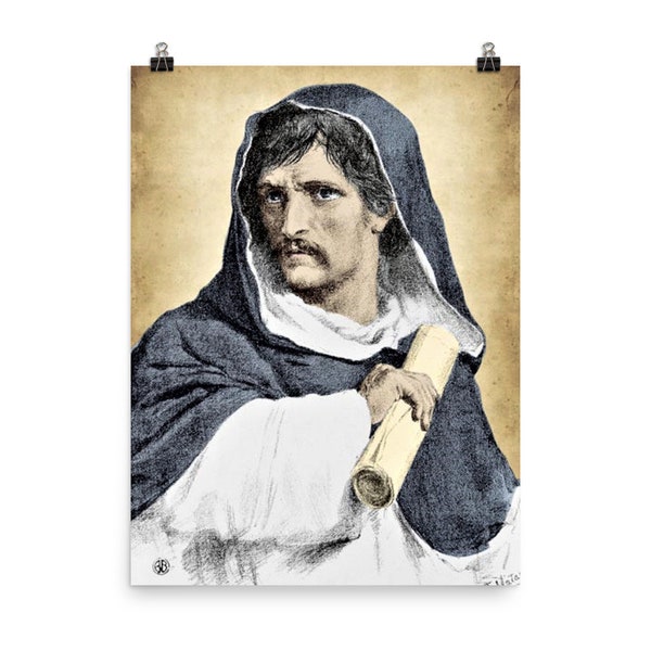 Giordano Bruno Poster Print