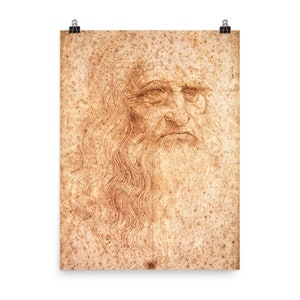 Leonardo da Vinci Poster Print
