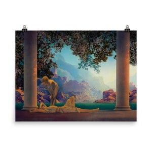 Daybreak by Maxfield Parrish Poster Print