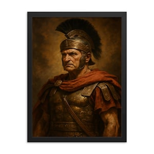 Marcus Licinius Crassus Framed Print: Roman History Wall Art
