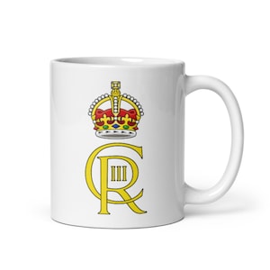 Royal Cypher of King Charles III Mug