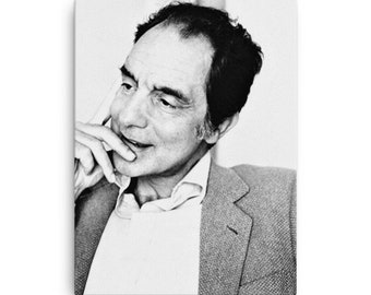 Italo Calvino Canvas Print - Canvas Wall Art