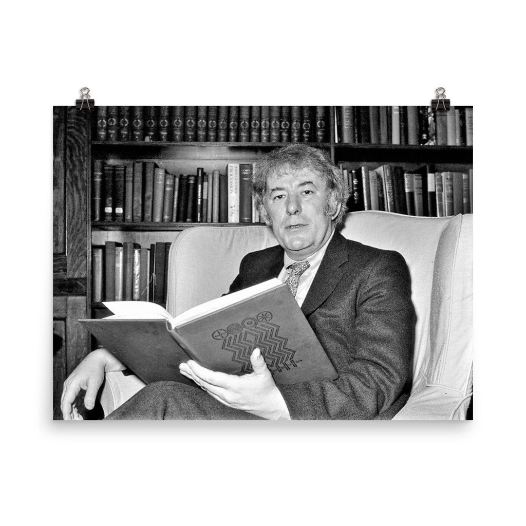 Seamus Heaney Poster Print - Etsy
