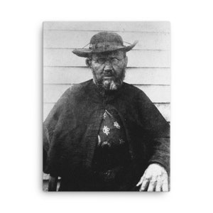 St. Damien of Molokai Canvas Print - Canvas Wall Art