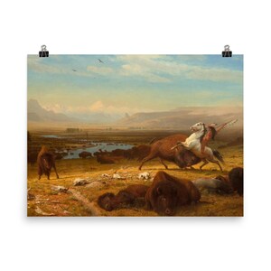 Erlebe Gelassenheit: Zeitloses Landschaftsdekor von Albert Bierstadt für Naturliebhaber