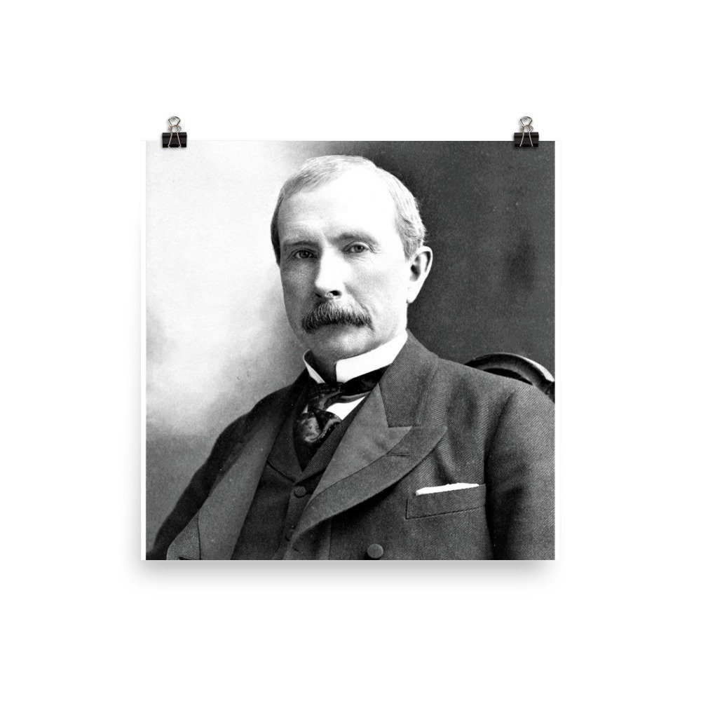 John D. Rockefeller Art Print