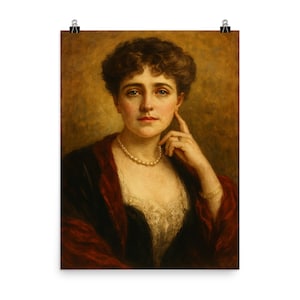 Edith Wharton Poster Print: Literary Wall Art for Book Lovers