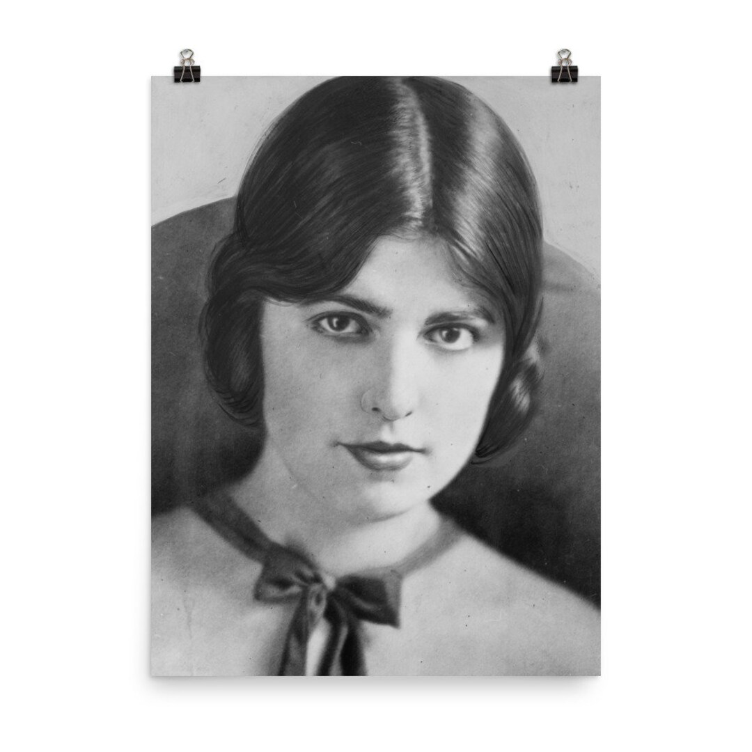 Virginia Rappe Photo Print Virginia Rappe Poster Print - Etsy