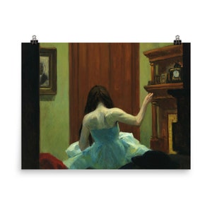 エドワード・ホッパーによるニューヨーク室内絵画の複製 - Etsy 日本