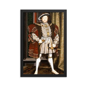 Henry VIII Of England Framed Print