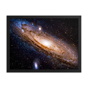 Lámina enmarcada Galaxia de Andrómeda