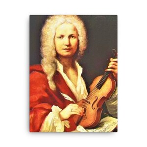 Antonio Vivaldi Leinwanddruck - Leinwand Wandkunst