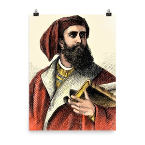 Marco Polo Tea Vintage French Poster — MUSEUM OUTLETS
