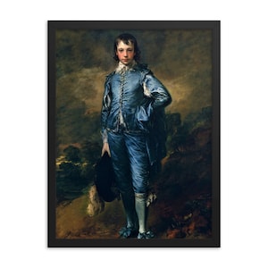 The Blue Boy by Thomas Gainsborough Framed Print