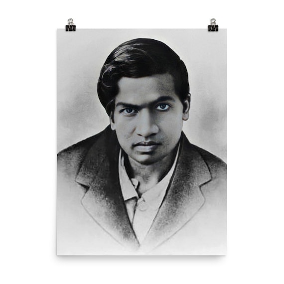 Srinivasa Ramanujan FRS, was a Mathematician of Repute | Mathematics  images, Smart people, Man sketch