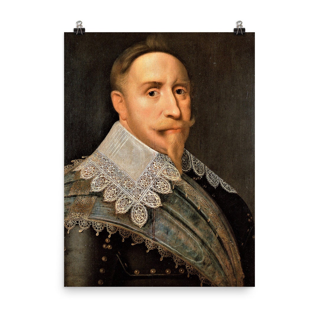 Gustavus Adolphus Poster Etsy