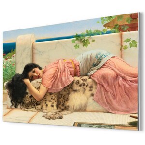 John William Godward Metal Print: Neoclassical Romantic Wall Art