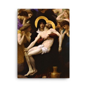 Pieta autorstwa Williama Bouguereau Obraz na płótnie-sztuka ścienna na płótnie