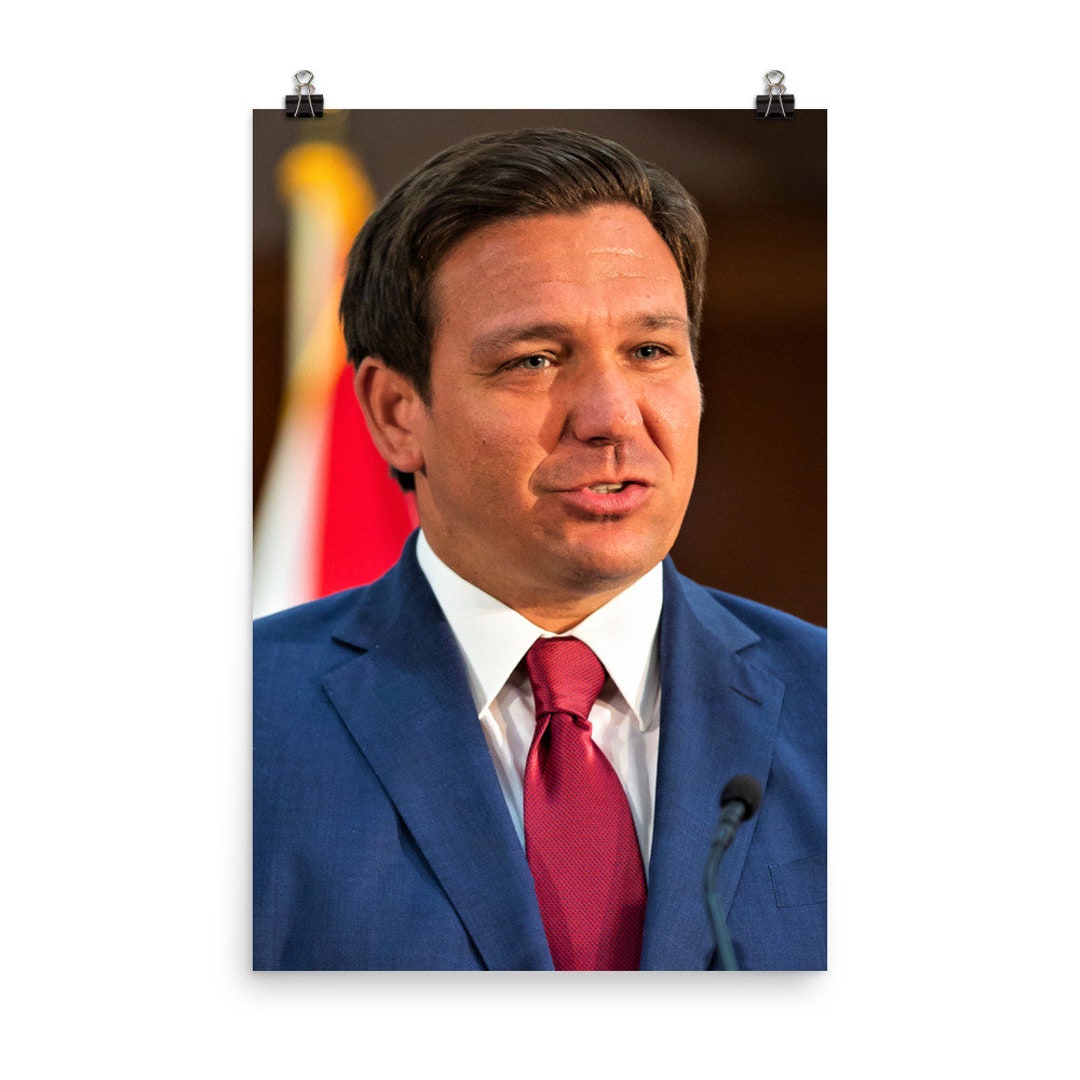 Ron Desantis Poster Print - Etsy