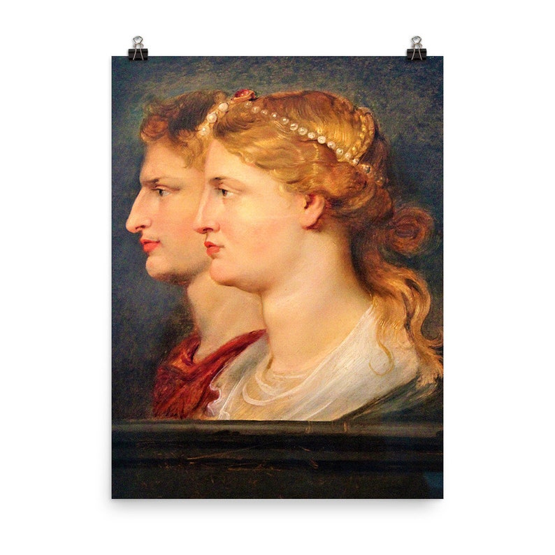 Agrippina and Germanicus by Peter Paul Rubens Poster Print