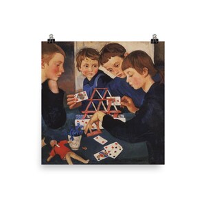Stampa poster House of Cards di Zynayida Serebryakova