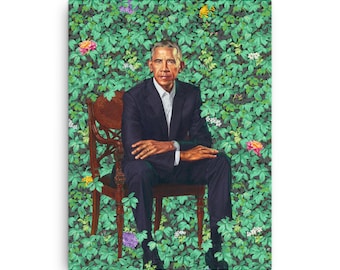 President Barack Obama Canvas Print - Canvas Wall Art
