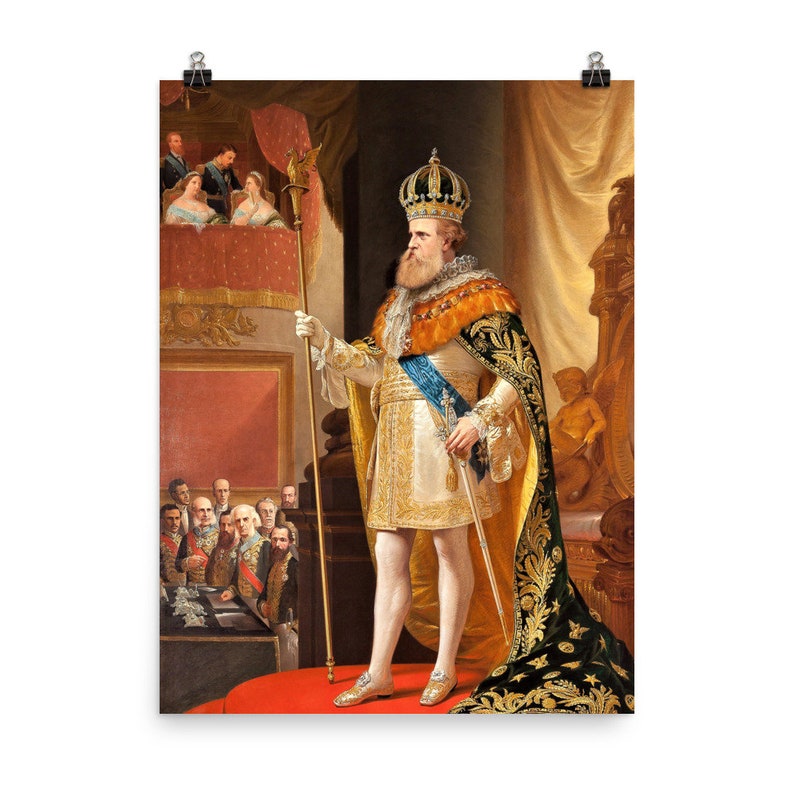 Dom Pedro II Poster Print