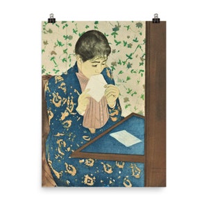 La carta de Mary Cassatt Poster Print