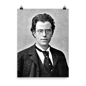 Gustav Mahler Poster