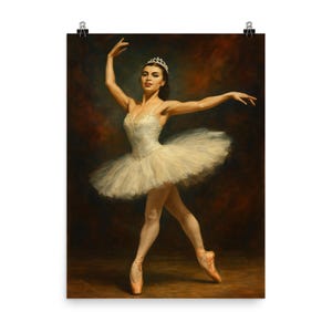 Maria Tallchief Ballet Poster: Dance Legend Art Print