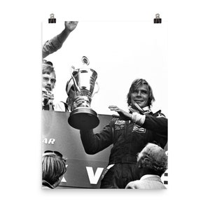 James Hunt Poster Print