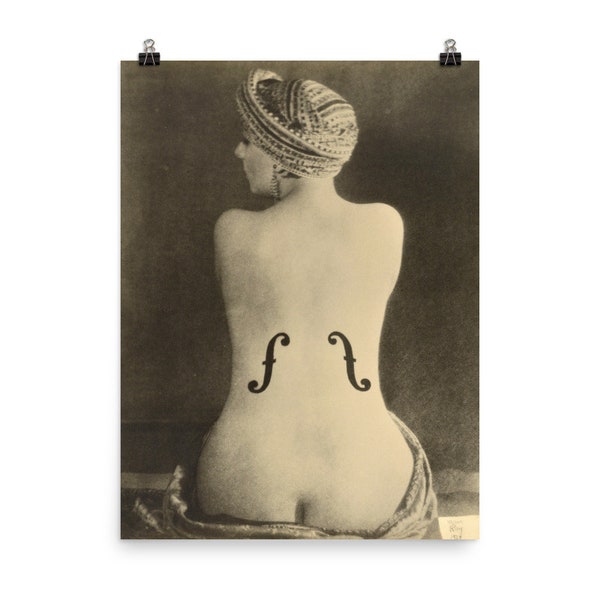 Le violon d’Ingres par Man Ray Poster Print