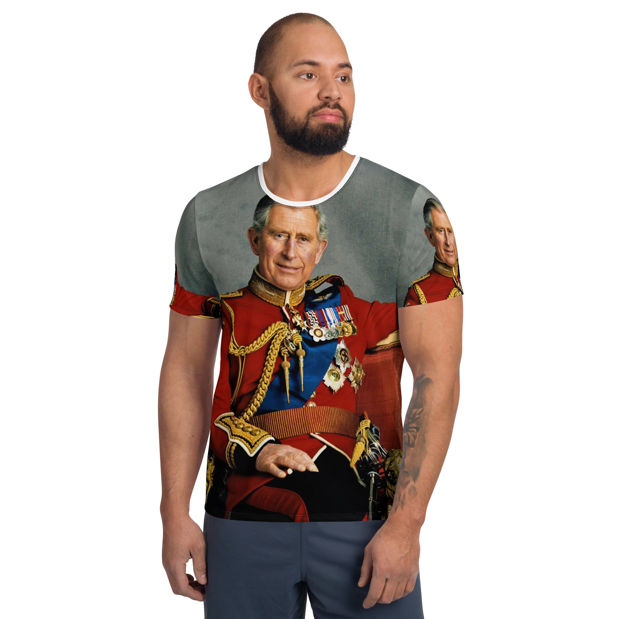 T-shirt Collezione King Charles Coronation - Perfetta Per Uomo - Foto 8