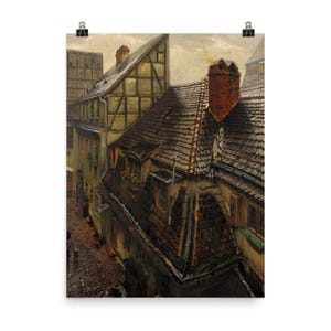 Old Berlin by Wilhelm Lindner Poster Print
