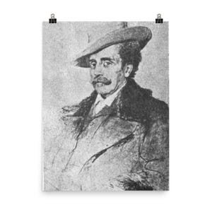 Antonio Labriola Portrait Print: Marxist Philosopher Wall Art