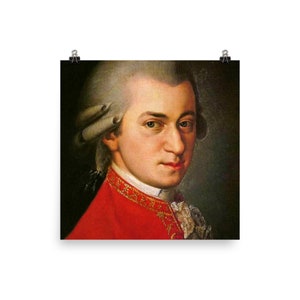 Wolfgang Amadeus Mozart Poster