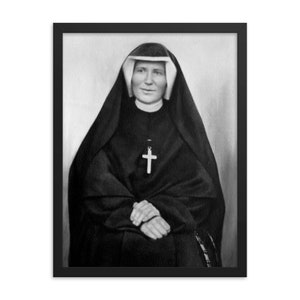 St Faustina Kowalska Framed Print